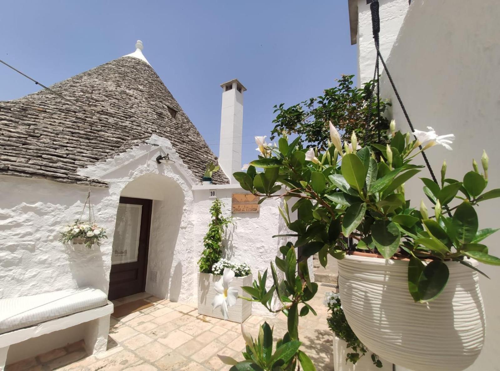 アルベロベッロ Trullo Al Vicoletto Al Civico 10, Civico 8, Civico 7ヴィラ エクステリア 写真