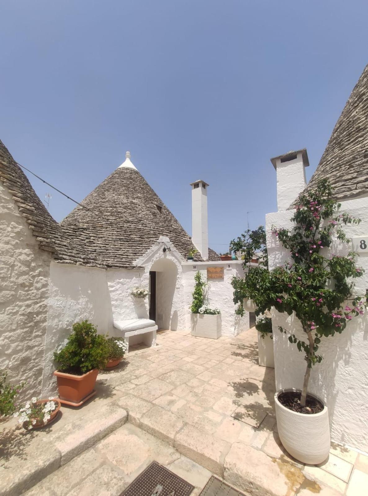 アルベロベッロ Trullo Al Vicoletto Al Civico 10, Civico 8, Civico 7ヴィラ エクステリア 写真